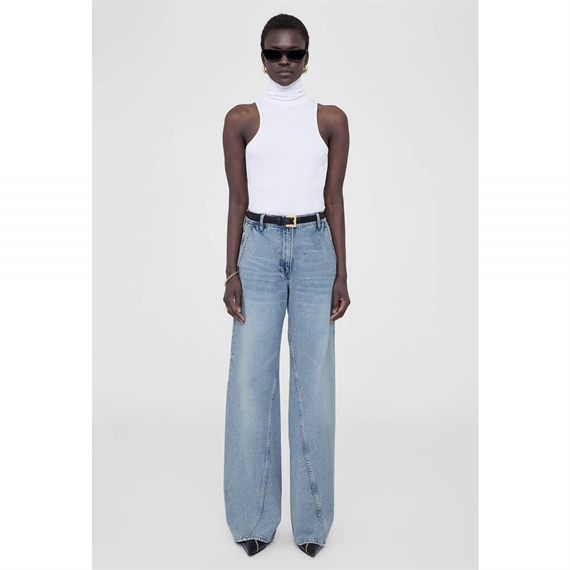 Anine Bing Briley Jeans, Capri Blue 